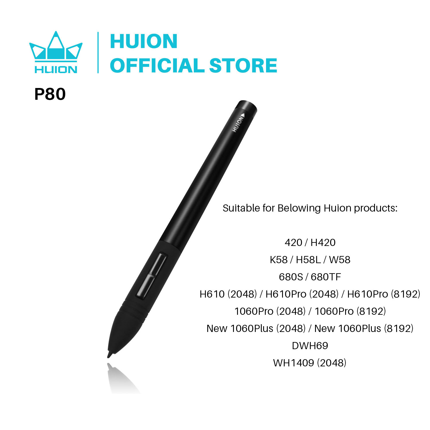 Huion Tablet Accessories - HUION PEN80 Đồ Họa Máy Tính