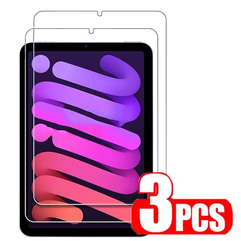 Temu Tablet Accessories - 3Pcs 9H Tempered Glass For iPad