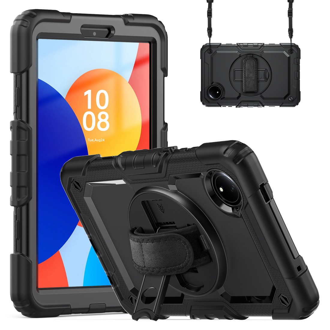 Oneplus Tablet Accessories - Heavy Duty Shockrpoof Case 360° Rotating