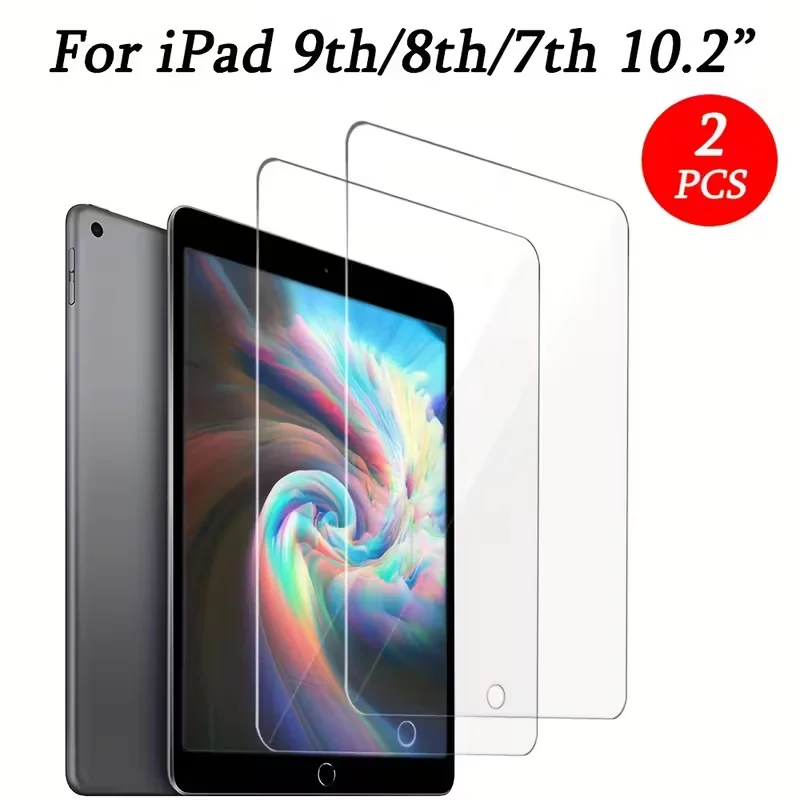 Temu Tablet Accessories - 2pcs Tempered Glass Screen Protector For