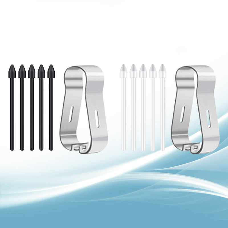 Stylus Replacement Tip - Black/White Stylus Pen Tip Nibs Replacement