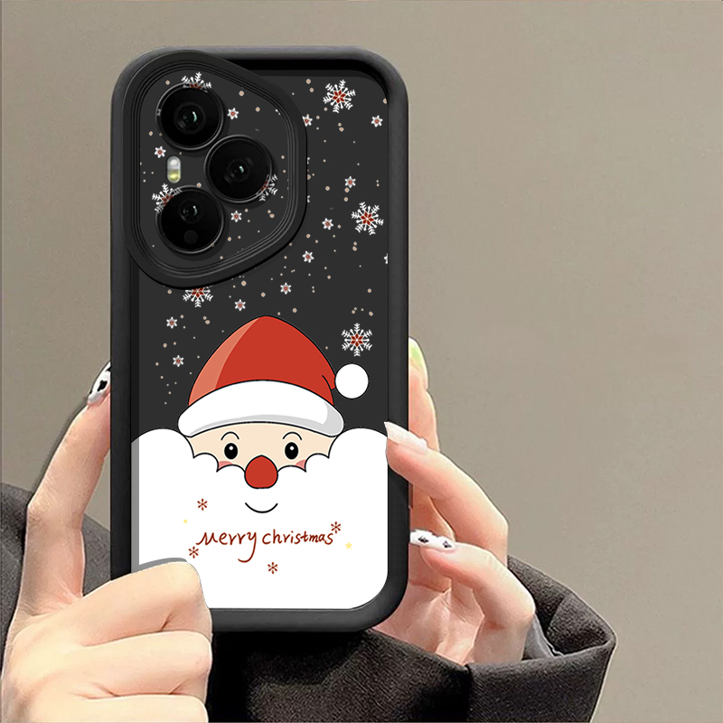 Cartoon Santa Claus TPU Phone  - đánh giá và giá Honor Tablet Accessories