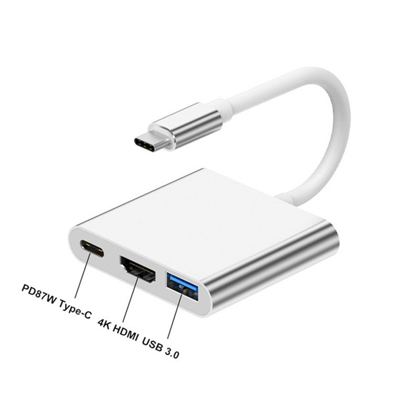 3 in 1 USB Type C Hub to 4K HD - đánh giá và giá Tablet Pc Accessories