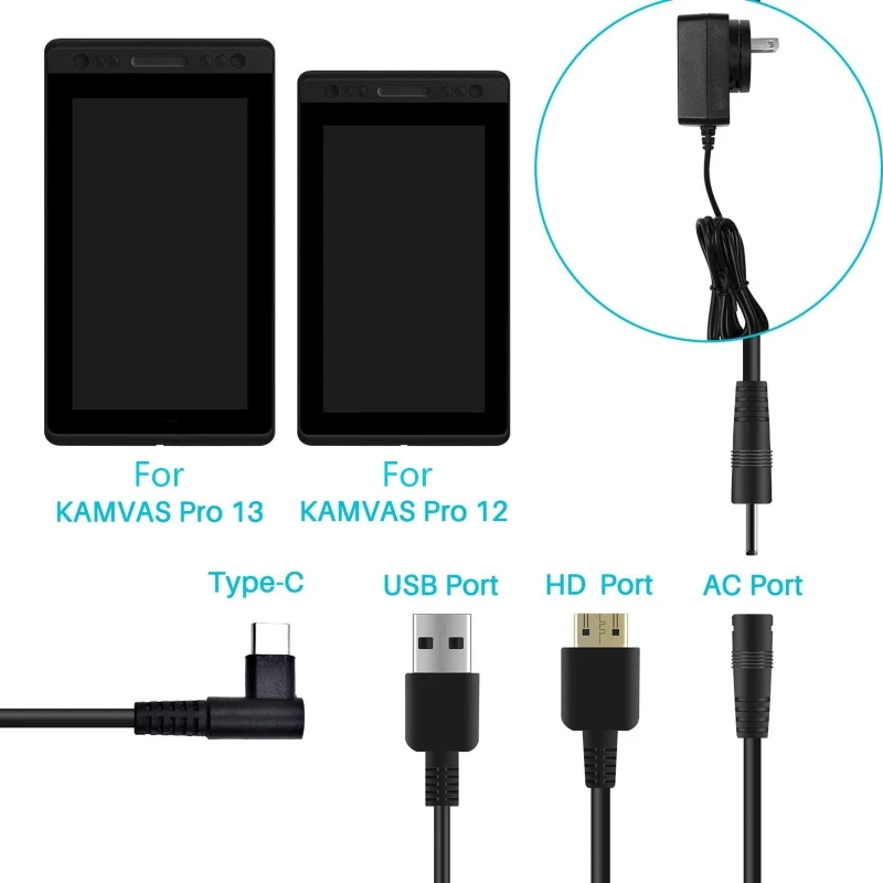 3 IN 1 Cable CB01 ONLY Compati - đánh giá và giá Huion Tablet Accessories