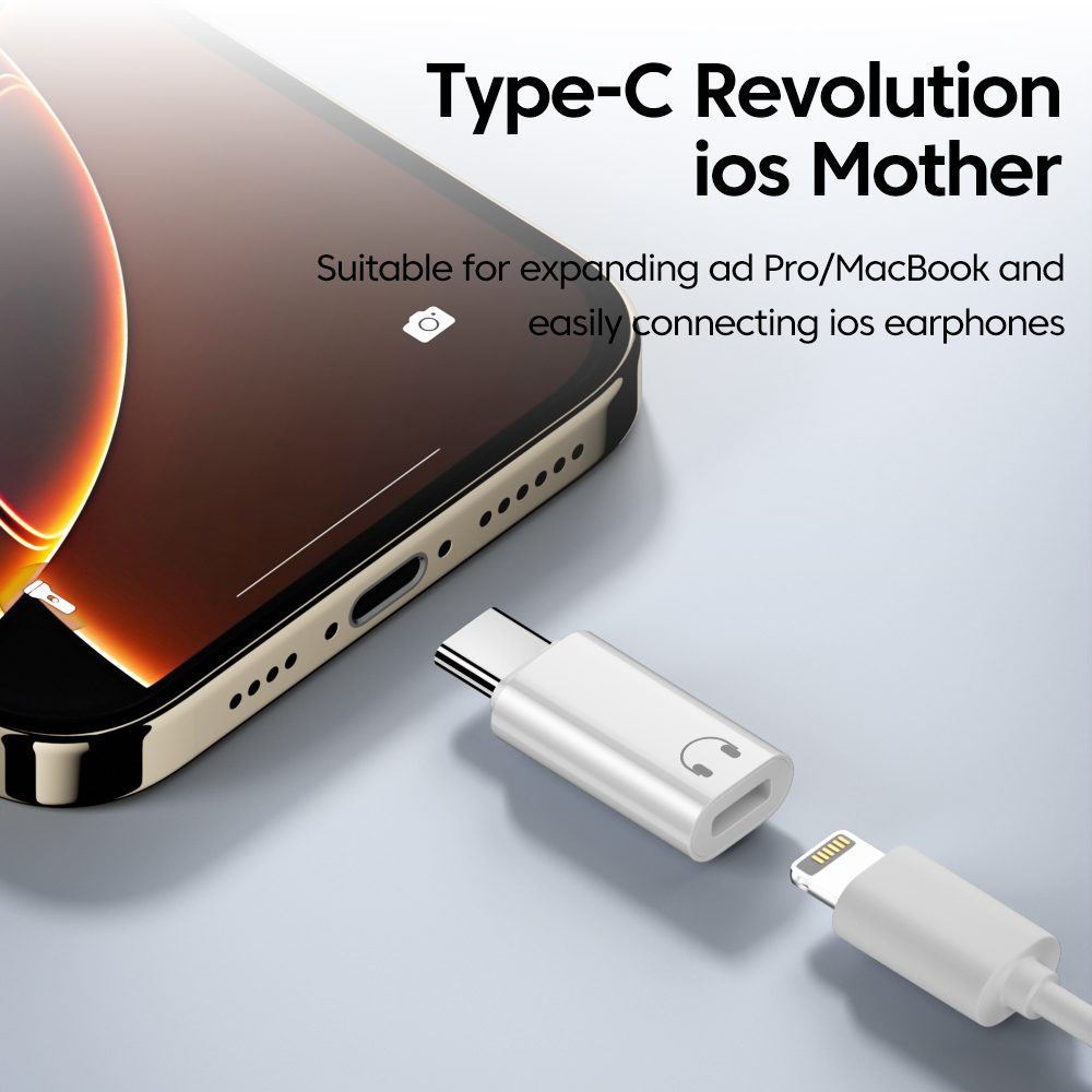 Elough Lightning to Type C Ada - đánh giá và giá Wired Earphone Lightning