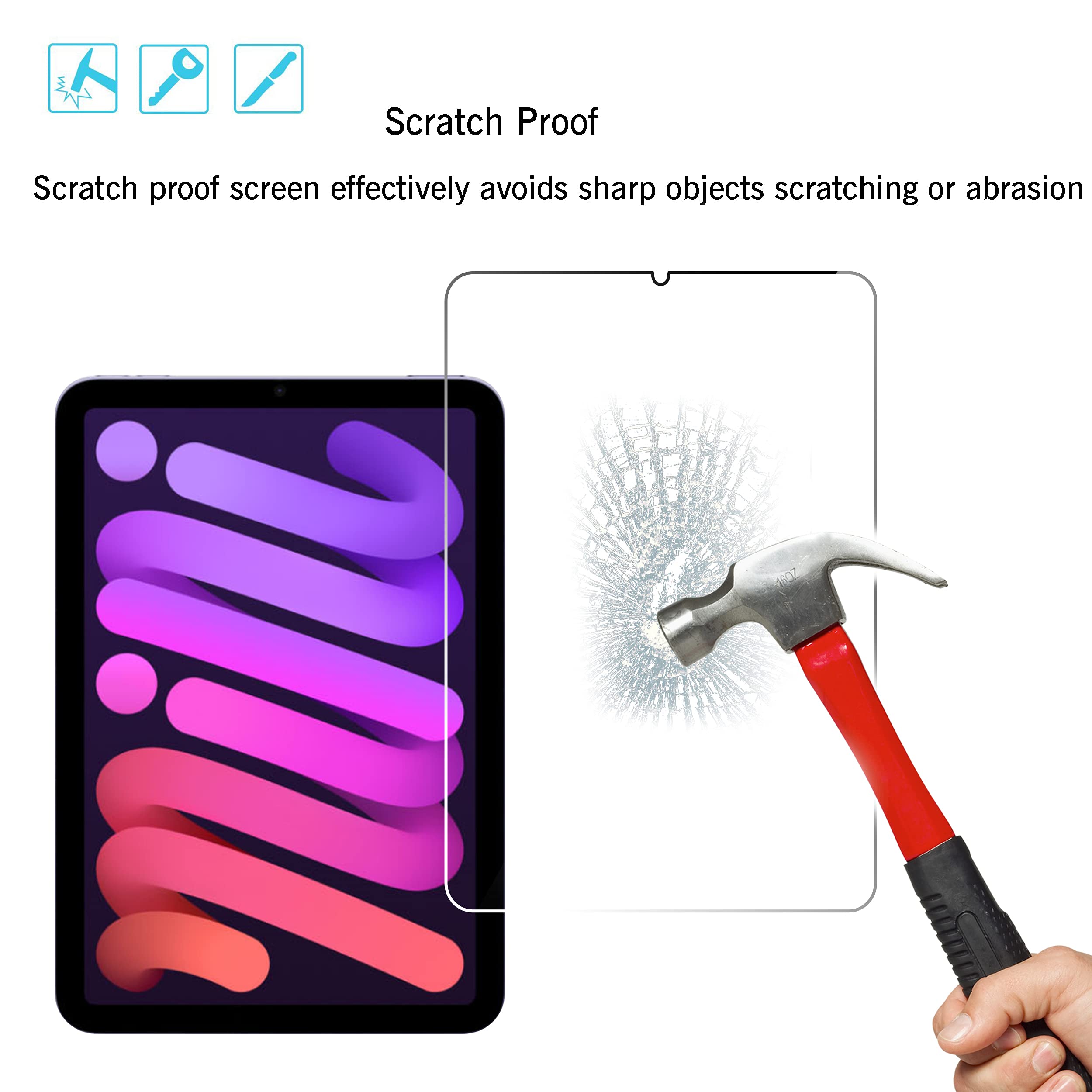2PCS Tempered Glass Screen Pro - đánh giá và giá Temu Tablet Accessories