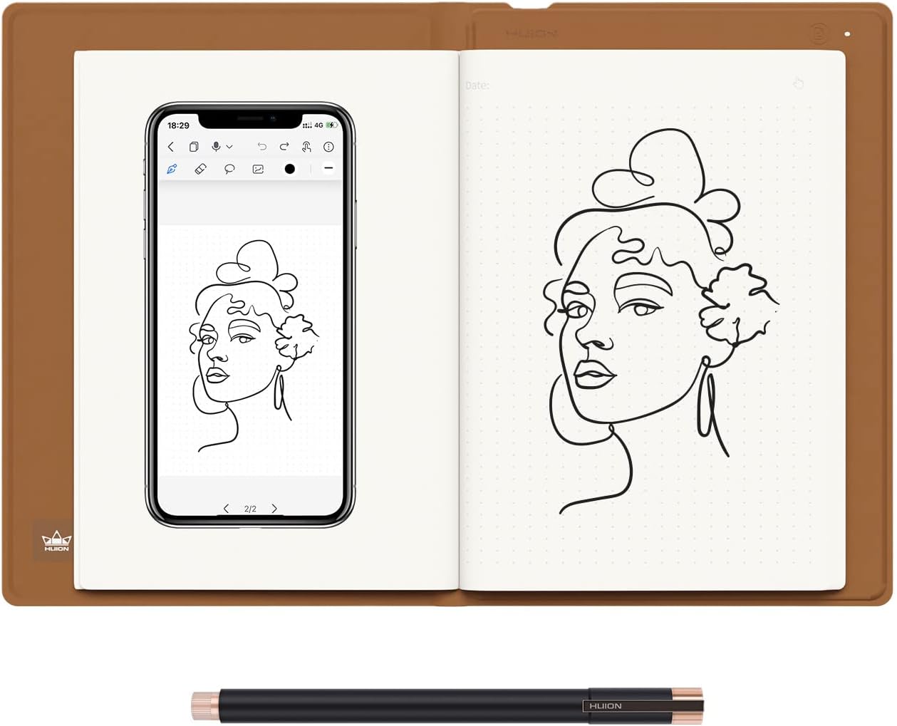 huion note 2 em 1 digital hand - đánh giá và giá Huion Tablet Accessories