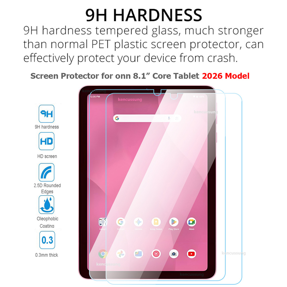 2PCs Screen Protectors for onn - đánh giá và giá Temu Tablet Accessories