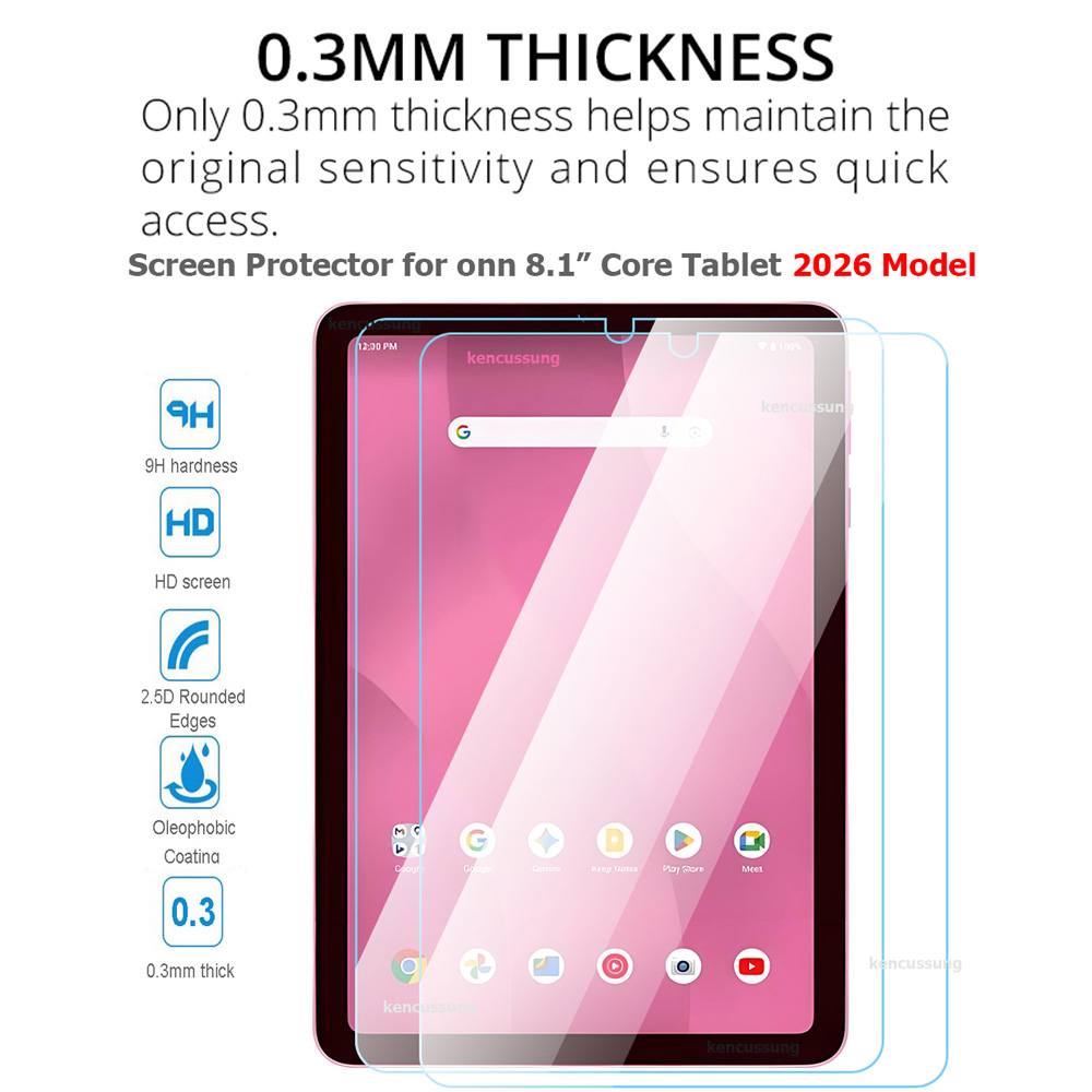 2PCs Screen Protectors for onn - đánh giá và giá Temu Tablet Accessories