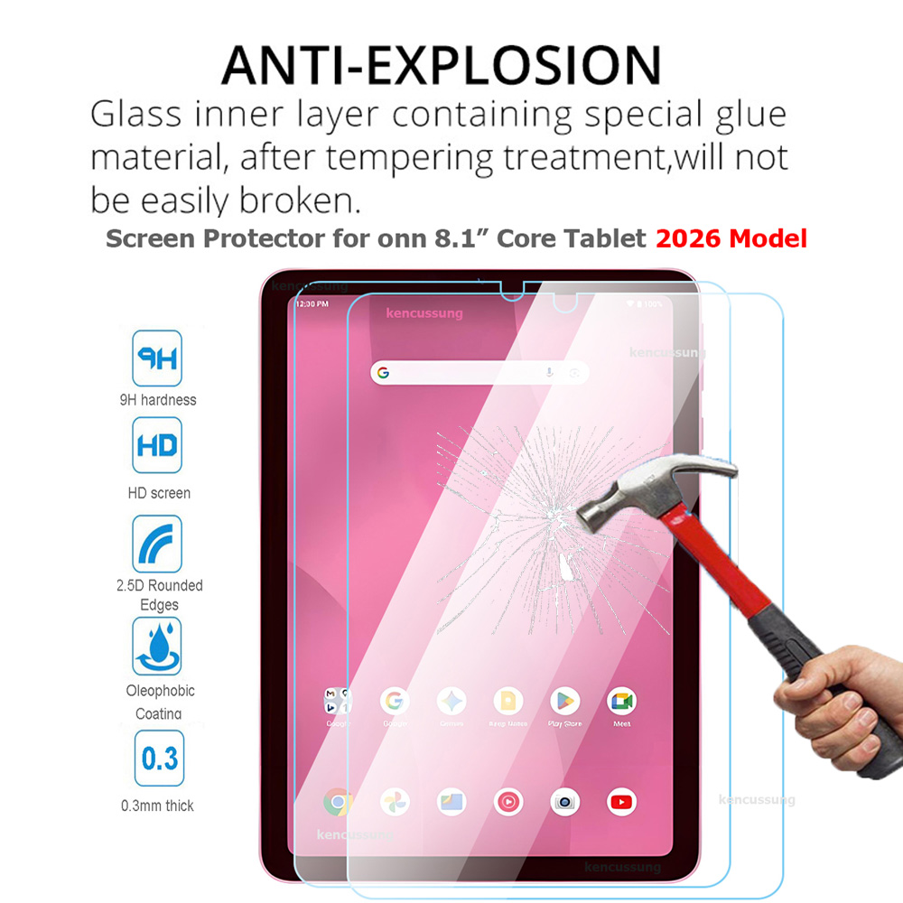2PCs Screen Protectors for onn - đánh giá và giá Temu Tablet Accessories