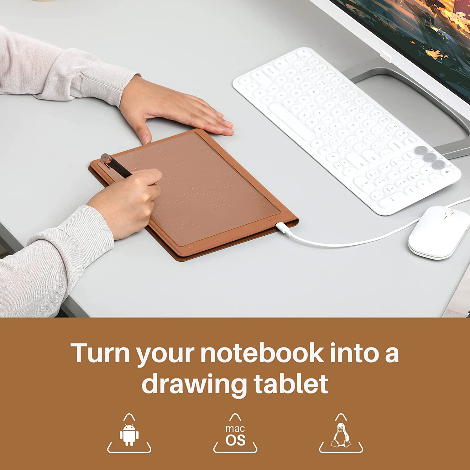 Smart Notebook Huion Note X10  - đánh giá và giá Huion Tablet Accessories