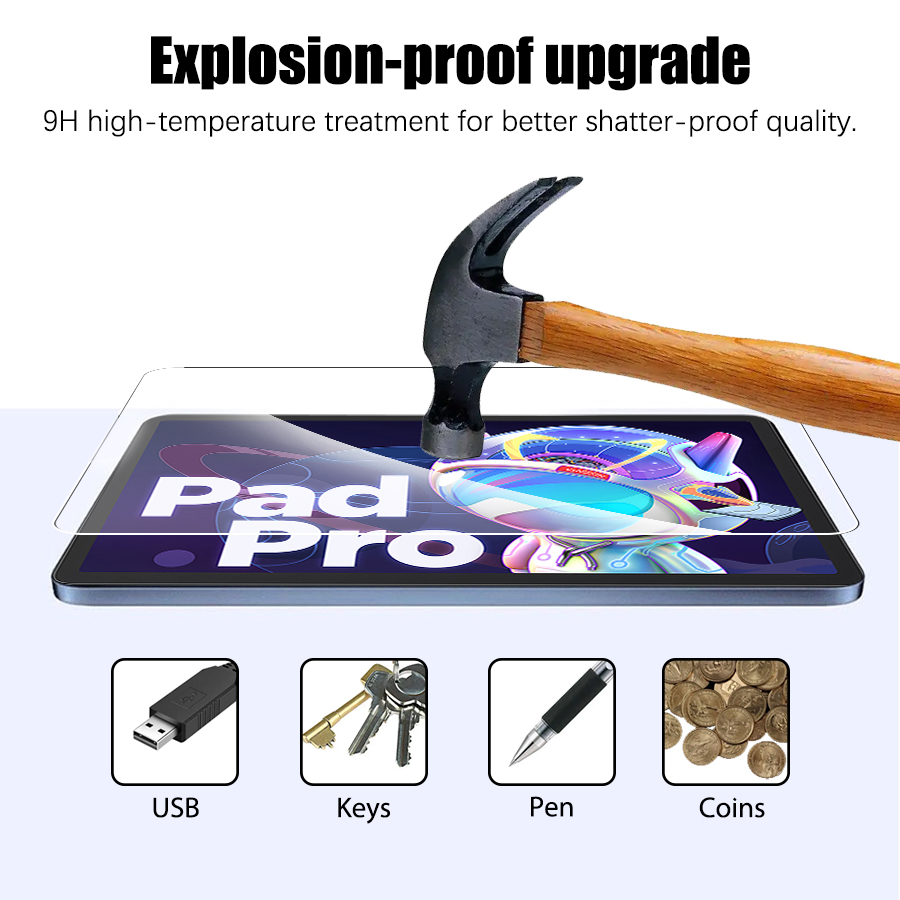 2PCS Tempered Glass Screen Pro - đánh giá và giá Lenovo Tablet Keyboard Accessories