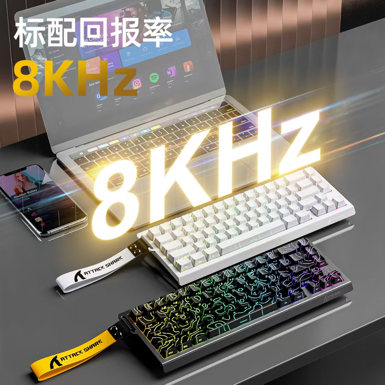 ATTACK SHARK X68HE Magnetic Me - đánh giá và giá Tablet Accessories Uk