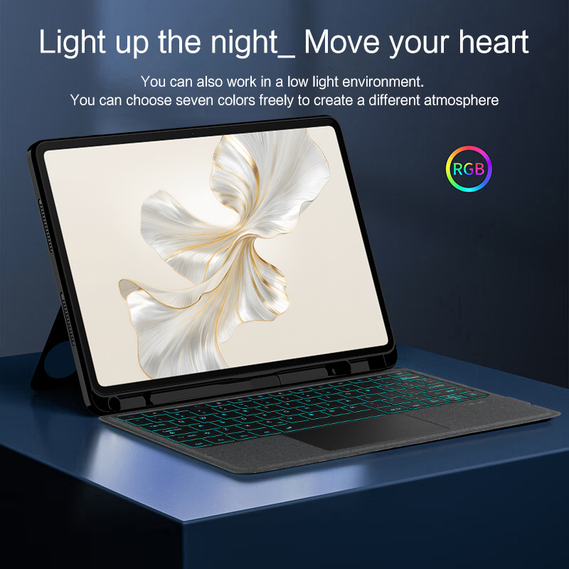 AJIUYU Backlight Keyboard Case - đánh giá và giá Honor Tablet Accessories