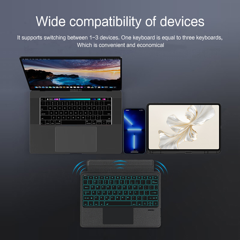 AJIUYU Backlight Keyboard Case - đánh giá và giá Honor Tablet Accessories